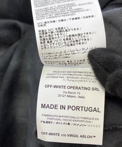 OFFWHITE（オフホワイト）OFFWHITE (オフホワイト) 半袖カットソー ブラック サイズ:Mの古着・服飾アイテム