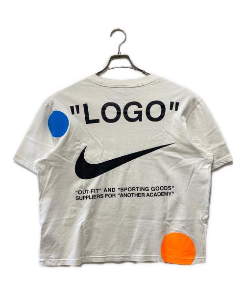 NIKE（ナイキ）NIKE (ナイキ) OFFWHITE (オフホワイト) 半袖カットソー ホワイト サイズ:Sの古着・服飾アイテム