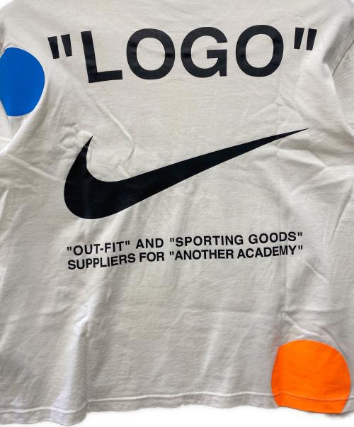 NIKE（ナイキ）NIKE (ナイキ) OFFWHITE (オフホワイト) 半袖カットソー ホワイト サイズ:Sの古着・服飾アイテム