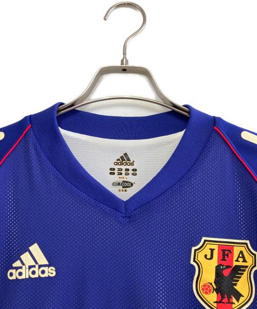adidas（アディダス）adidas (アディダス) ユニフォーム ブルー サイズ:Lの古着・服飾アイテム
