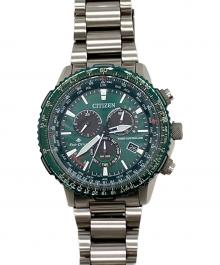 CITIZEN（シチズン）の古着「ダイバーズウォッチ」｜グリーン