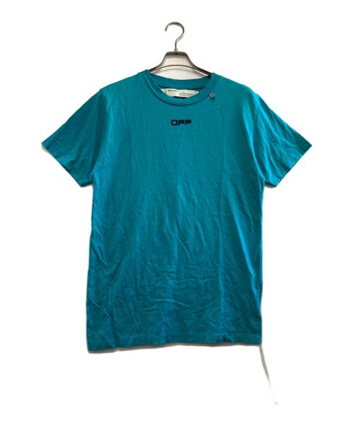 OFFWHITE（オフホワイト）OFFWHITE (オフホワイト) 半袖Tシャツ スカイブルー サイズ:Mの古着・服飾アイテム