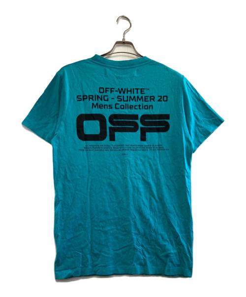OFFWHITE（オフホワイト）OFFWHITE (オフホワイト) 半袖Tシャツ スカイブルー サイズ:Mの古着・服飾アイテム