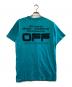 OFFWHITE (オフホワイト) 半袖Tシャツ スカイブルー サイズ:M：8000円