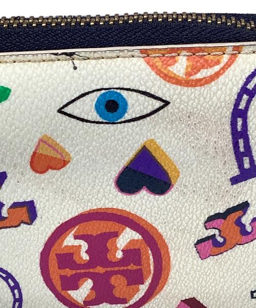 TORY BURCH（トリーバーチ）TORY BURCH (トリーバーチ) 長財布 マルチカラー×アイボリーの古着・服飾アイテム