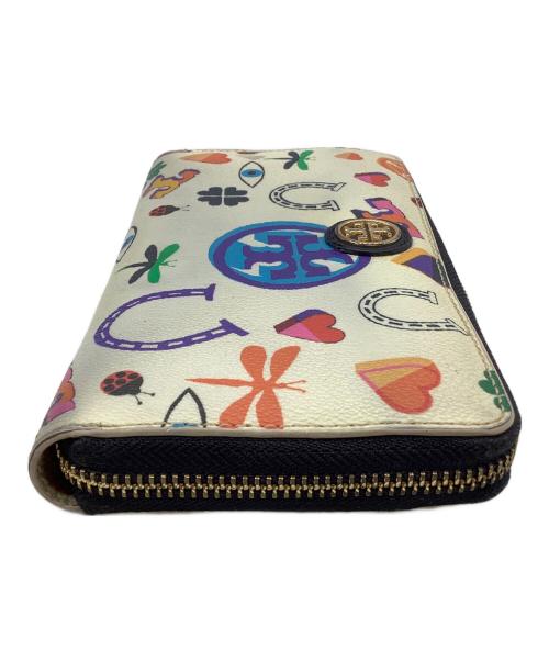 TORY BURCH（トリーバーチ）TORY BURCH (トリーバーチ) 長財布 マルチカラー×アイボリーの古着・服飾アイテム