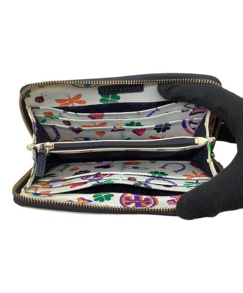 TORY BURCH（トリーバーチ）TORY BURCH (トリーバーチ) 長財布 マルチカラー×アイボリーの古着・服飾アイテム