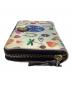 中古・古着 TORY BURCH (トリーバーチ) 長財布 マルチカラー×アイボリー：6000円