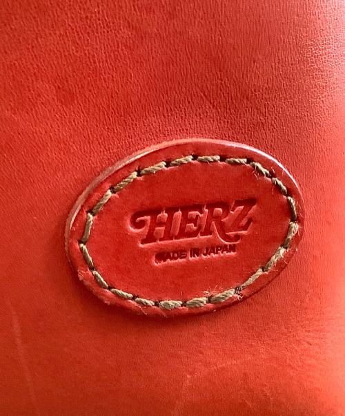 Herz（ヘルツ）Herz (ヘルツ) 箱型ボンサック レッドの古着・服飾アイテム