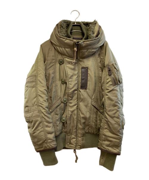 goa（ゴア）goa (ゴア) フライトジャケット カーキ サイズ:1の古着・服飾アイテム