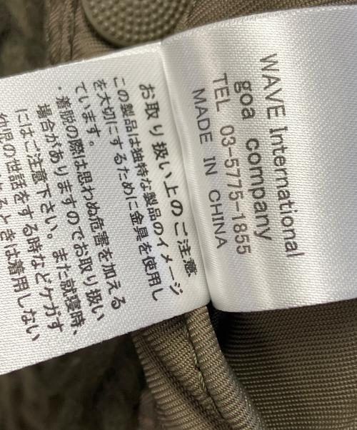 goa（ゴア）goa (ゴア) フライトジャケット カーキ サイズ:1の古着・服飾アイテム