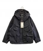 MARKAWAREマーカウェア）の古着「FISHERMAN JACKET HEAVY ALL WEATHER CLOTH」｜ブラック