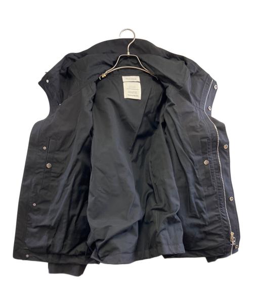 MARKAWARE（マーカウェア）MARKAWARE (マーカウェア) FISHERMAN JACKET HEAVY ALL WEATHER CLOTH ブラック サイズ:1の古着・服飾アイテム