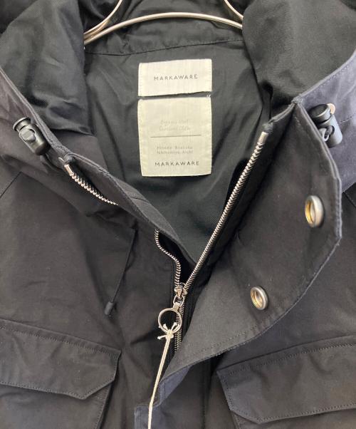 MARKAWARE（マーカウェア）MARKAWARE (マーカウェア) FISHERMAN JACKET HEAVY ALL WEATHER CLOTH ブラック サイズ:1の古着・服飾アイテム