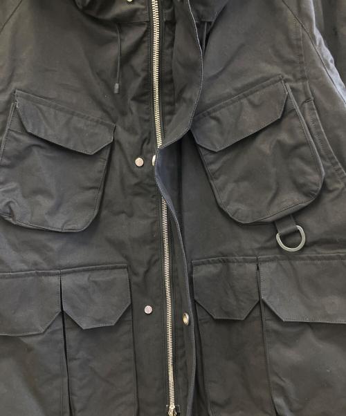 MARKAWARE（マーカウェア）MARKAWARE (マーカウェア) FISHERMAN JACKET HEAVY ALL WEATHER CLOTH ブラック サイズ:1の古着・服飾アイテム