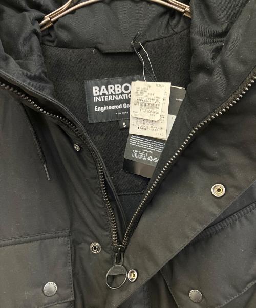 Barbour（バブアー）Barbour (バブアー) Engineered Garments (エンジニアド ガーメンツ) WAX PARKA ブラック サイズ:Sの古着・服飾アイテム