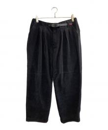 GRAMICCI×WHITE MOUNTAINEERING（グラミチ×ホワイトマウンテ二アニング）の古着「Corduroy Wide Tapered Pants」｜ブラック