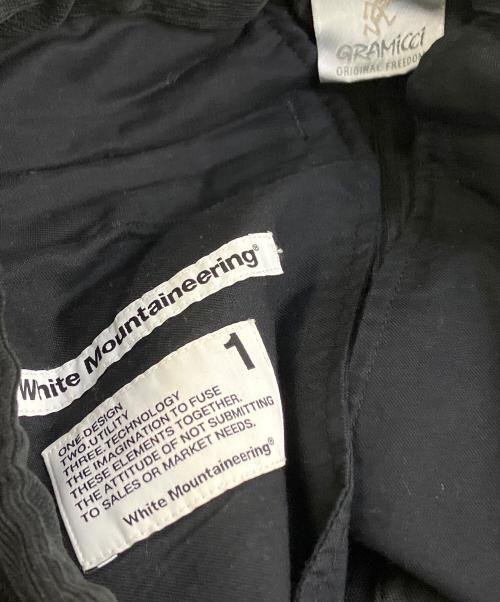 GRAMICCI（グラミチ）GRAMICCI (グラミチ) WHITE MOUNTAINEERING (ホワイトマウンテ二アニング) Corduroy Wide Tapered Pants ブラック サイズ:1の古着・服飾アイテム