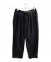 GRAMICCI（グラミチ）の古着「Corduroy Wide Tapered Pants」｜ブラック