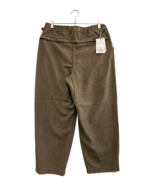 GRAMICCI（グラミチ）GRAMICCI (グラミチ) WHITE MOUNTAINEERING (ホワイトマウンテ二アニング) Corduroy Wide Tapered Pants カーキ サイズ:1の古着・服飾アイテム