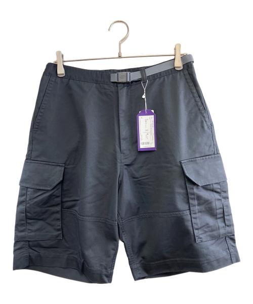 THE NORTHFACE PURPLELABEL（ザ・ノースフェイス パープルレーベル）THE NORTHFACE PURPLELABEL (ザ・ノースフェイス パープルレーベル) Stretch Twill Cargo Shorts ネイビー サイズ:32の古着・服飾アイテム