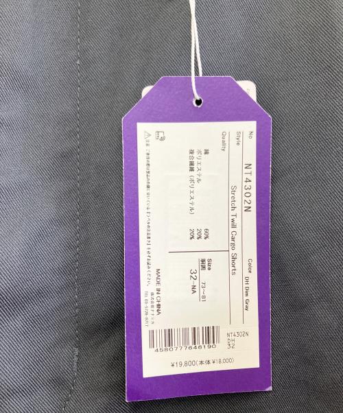 THE NORTHFACE PURPLELABEL（ザ・ノースフェイス パープルレーベル）THE NORTHFACE PURPLELABEL (ザ・ノースフェイス パープルレーベル) Stretch Twill Cargo Shorts ネイビー サイズ:32の古着・服飾アイテム