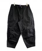 THE NORTHFACE PURPLELABELザ・ノースフェイス パープルレーベル）の古着「Ripstop Wide Cropped Field Pants」｜ブラック