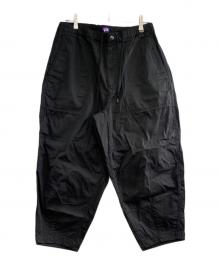 THE NORTHFACE PURPLELABEL（ザ・ノースフェイス パープルレーベル）の古着「Ripstop Wide Cropped Field Pants」｜ブラック