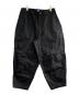 THE NORTHFACE PURPLELABEL（ザ・ノースフェイス パープルレーベル）の古着「Ripstop Wide Cropped Field Pants」｜ブラック