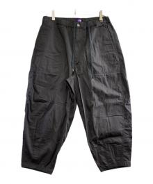 THE NORTHFACE PURPLELABEL（ザ・ノースフェイス パープルレーベル）の古着「PURPLE LABEL Ripstop Wide Cropped Field Pants」｜グレー