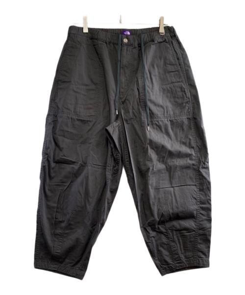 THE NORTHFACE PURPLELABEL（ザ・ノースフェイス パープルレーベル）THE NORTHFACE PURPLELABEL (ザ・ノースフェイス パープルレーベル) PURPLE LABEL Ripstop Wide Cropped Field Pants グレー サイズ:32の古着・服飾アイテム