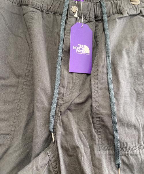 THE NORTHFACE PURPLELABEL（ザ・ノースフェイス パープルレーベル）THE NORTHFACE PURPLELABEL (ザ・ノースフェイス パープルレーベル) PURPLE LABEL Ripstop Wide Cropped Field Pants グレー サイズ:32の古着・服飾アイテム