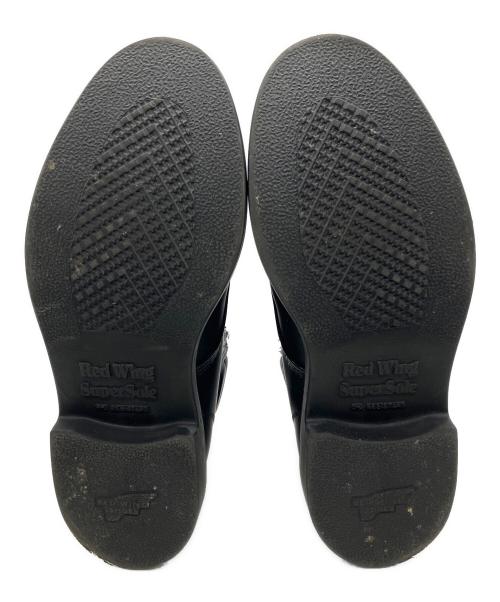 RED WING（レッドウィング）RED WING (レッドウィング) SUPERSOLE 6' MOC-TOE ブラック サイズ:USA 9 1/2の古着・服飾アイテム