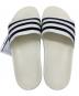 中古・古着 adidas (アディダス) FEAR OF GOD (フィア・オブ・ゴッド) サンダル ホワイト サイズ:26.5 未使用品：6000円