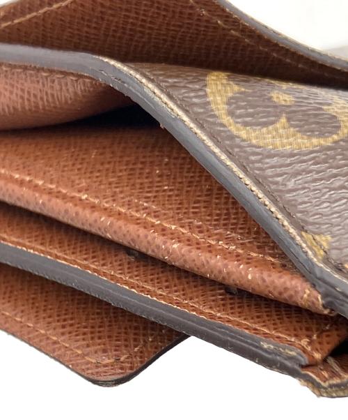LOUIS VUITTON（ルイ ヴィトン）LOUIS VUITTON (ルイ ヴィトン) ポルトモネ・ビエ・カルトクレディ ブラウンの古着・服飾アイテム