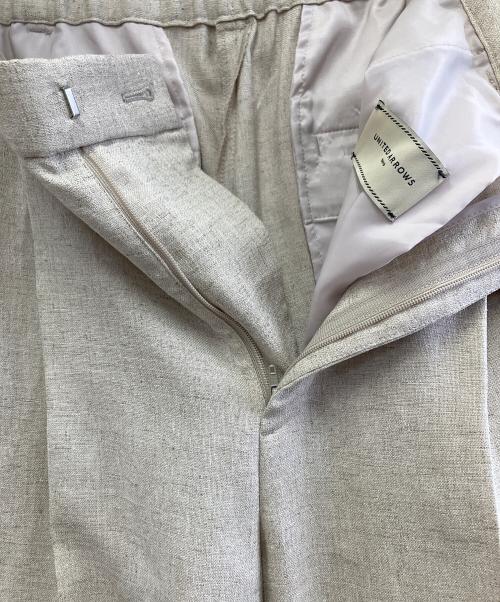 UNITED ARROWS（ユナイテッドアローズ）UNITED ARROWS (ユナイテッドアローズ) パンツ ベージュ サイズ:36の古着・服飾アイテム