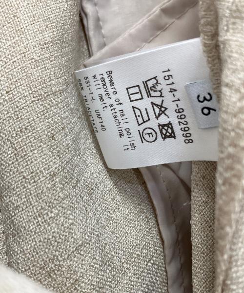 UNITED ARROWS（ユナイテッドアローズ）UNITED ARROWS (ユナイテッドアローズ) パンツ ベージュ サイズ:36の古着・服飾アイテム