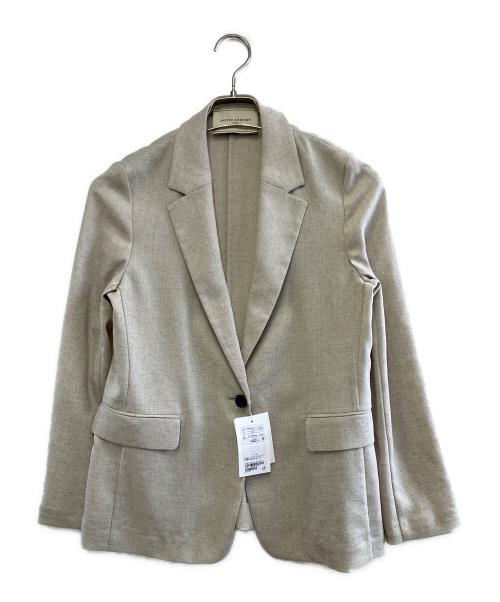 UNITED ARROWS（ユナイテッドアローズ）UNITED ARROWS (ユナイテッドアローズ) テーラードジャケット ベージュ サイズ:38の古着・服飾アイテム