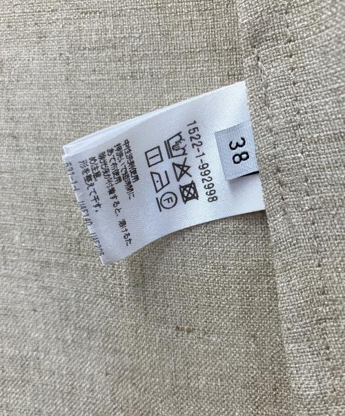UNITED ARROWS（ユナイテッドアローズ）UNITED ARROWS (ユナイテッドアローズ) テーラードジャケット ベージュ サイズ:38の古着・服飾アイテム
