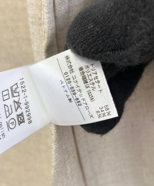 UNITED ARROWS（ユナイテッドアローズ）UNITED ARROWS (ユナイテッドアローズ) テーラードジャケット ベージュ サイズ:38の古着・服飾アイテム