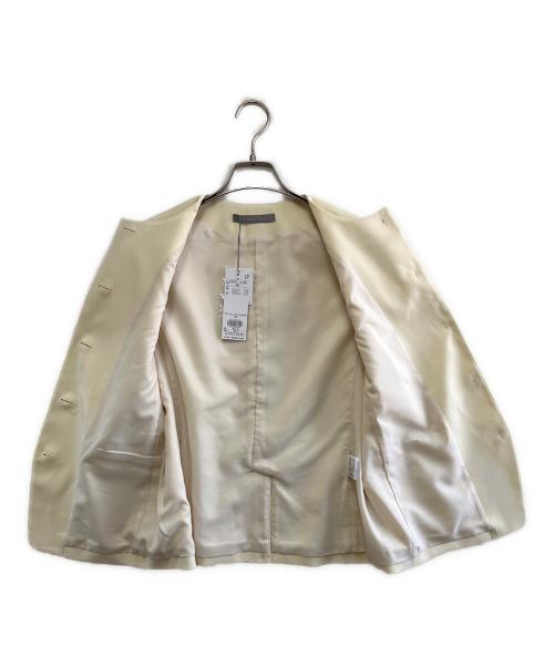 theory luxe（セオリーリュクス）theory luxe (セオリーリュクス) クルーネックベスト ソフトイエロー サイズ:40の古着・服飾アイテム