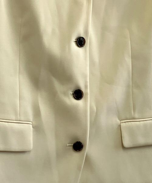 theory luxe（セオリーリュクス）theory luxe (セオリーリュクス) クルーネックベスト ソフトイエロー サイズ:40の古着・服飾アイテム