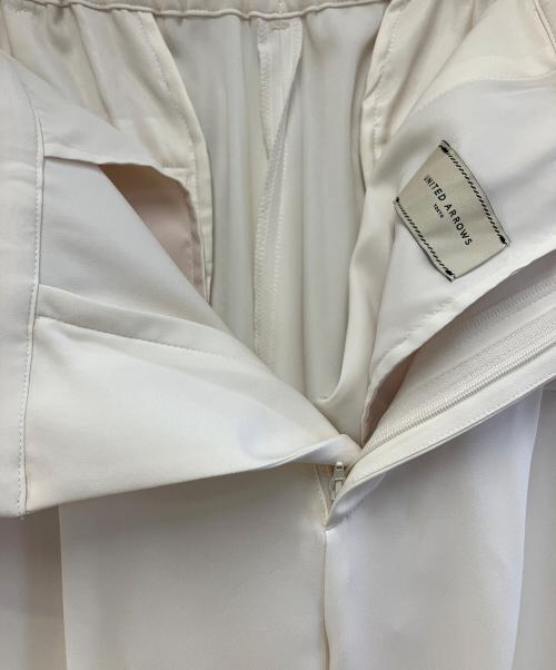 UNITED ARROWS（ユナイテッドアローズ）UNITED ARROWS (ユナイテッドアローズ) パンツ オフホワイト サイズ:38の古着・服飾アイテム