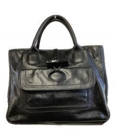 中古・古着通販】LUDLOW (ラドロー) グレープハンドルバッグ メッシュ