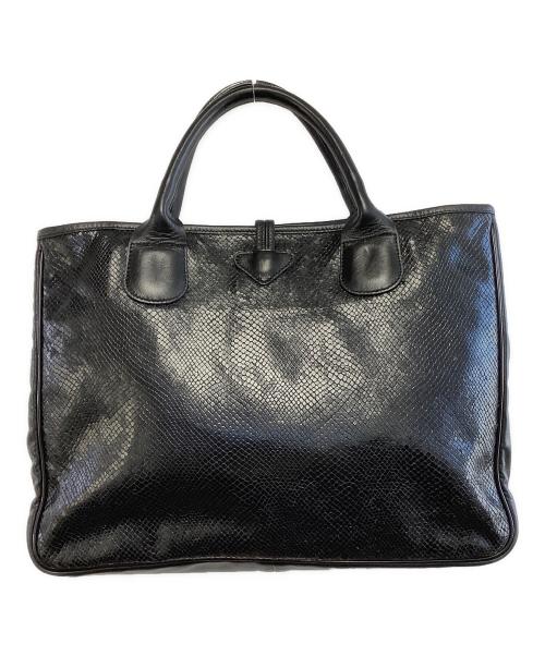 LONGCHAMP（ロンシャン）LONGCHAMP (ロンシャン) ハンドバッグ ブラックの古着・服飾アイテム
