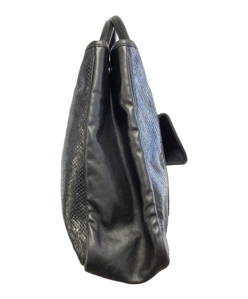 LONGCHAMP（ロンシャン）LONGCHAMP (ロンシャン) ハンドバッグ ブラックの古着・服飾アイテム