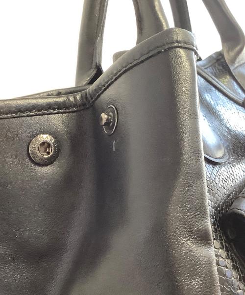 LONGCHAMP（ロンシャン）LONGCHAMP (ロンシャン) ハンドバッグ ブラックの古着・服飾アイテム