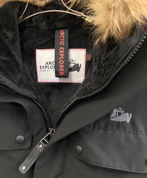 ARCTIC EXPLORER（アークティックエクスプローラー）ARCTIC EXPLORER (アークティックエクスプローラー) ダウンコート ブラック サイズ:46の古着・服飾アイテム