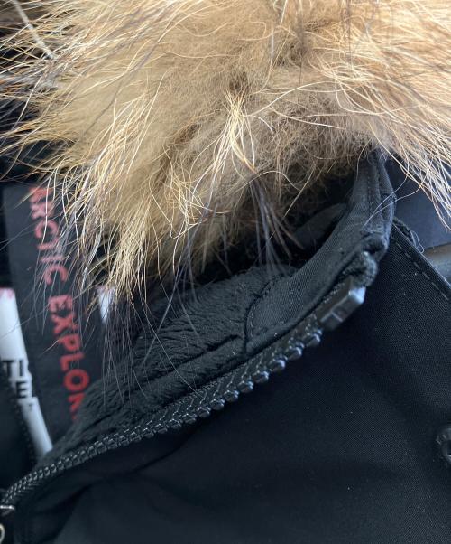 ARCTIC EXPLORER（アークティックエクスプローラー）ARCTIC EXPLORER (アークティックエクスプローラー) ダウンコート ブラック サイズ:46の古着・服飾アイテム