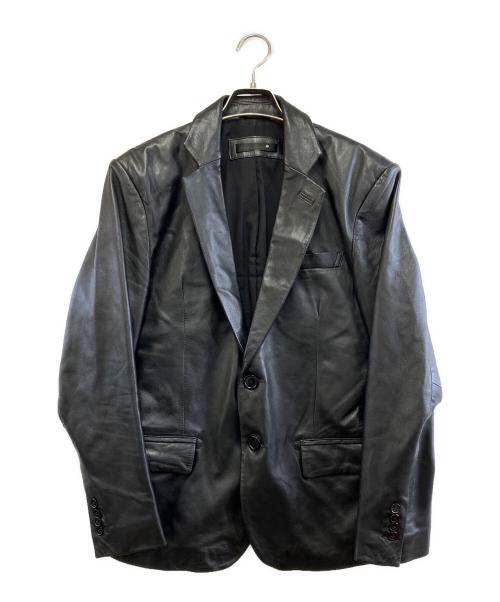 Liugoo Leathers（リューグーレザーズ）Liugoo Leathers (リューグーレザーズ) レザージャケット ブラック サイズ:Lの古着・服飾アイテム
